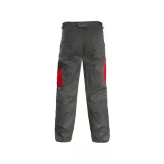 Pantaloni CXS PHOENIX CEFEUS, gri-rosu, marimea 54