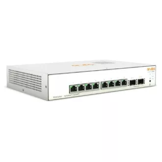 Switch HPE Networking Instant On 8p Gigabit 2p SFP (fără ventilator) 1930