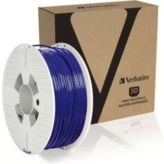 Filament PLA pentru imprimantă 3D VERBATIM 2,85 mm, 126 m, 1 kg albastru