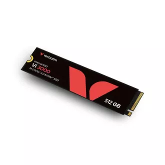 SSD VERBATIM Vi3000 SSD intern PCIe NVMe M.2 512 GB, W 2500/ R 3300 MB/s