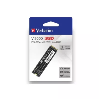 SSD VERBATIM Vi5000 SSD intern PCIe NVMe M.2 1TB, W 4500/ R 5000 MB/s