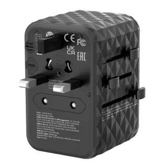 VERBATIM Adaptor de călătorie universal încărcător UTA-05 GaN III, 65W