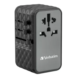VERBATIM Încărcător universal de călătorie UTA-06 GaN III, 100W