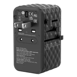 VERBATIM Încărcător universal de călătorie UTA-06 GaN III, 100W