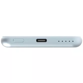 Baterie externă VERBATIM Charge 'n' Go, magnetică, 5000 mAh, USB-C, albastră