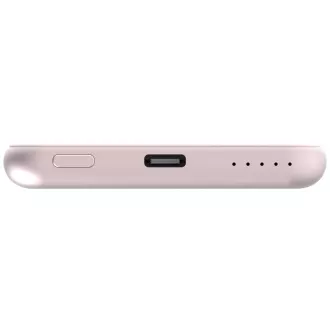 VERBATIM Power bank Charge 'n' Go, magnetic, 5000 mAh, USB-C, roz VERBATIM Power bank Charge 'n' Go, magnetic, 5000 mAh, USB-C, roz