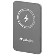 VERBATIM Power bank Charge 'n' Go, magnetic, 5000 mAh, USB-C, gri