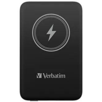VERBATIM Powerbank Charge 'n' Go, magnetic, 10000 mAh, USB-C, negru