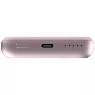 Baterie externă VERBATIM Charge 'n' Go, magnetică, 10000 mAh, USB-C, roz