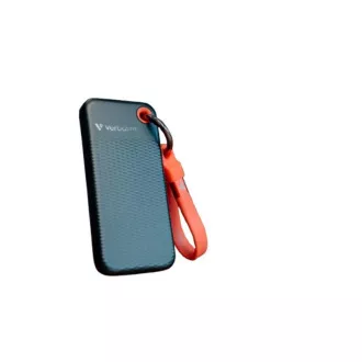 SSD extern VERBATIM 1TB Pocket USB3.2 Gen 2, negru/rosu