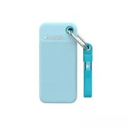 SSD extern VERBATIM de buzunar 2TB, USB-C, albastru