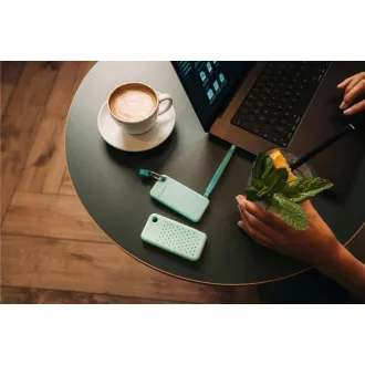 SSD extern VERBATIM de buzunar 2TB, USB-C, albastru