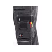 Pantaloni cu talie CXS ORION TEODOR, 170-176cm, barbati, gri-negru, marimea 50