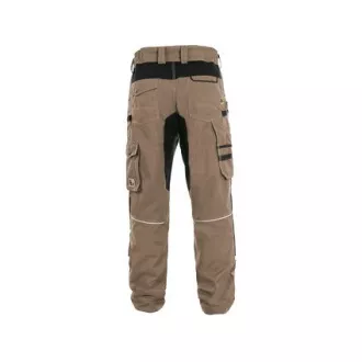 Pantaloni CXS STRETCH, barbati, bej-negru, marimea 62