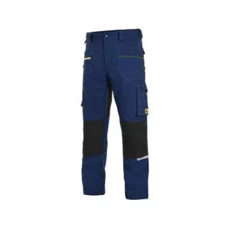 Pantaloni CXS STRETCH, bărbați, albastru închis-negru, mărimea 54 Pantaloni CXS STRETCH, bărbați, albastru închis-negru, mărimea 54