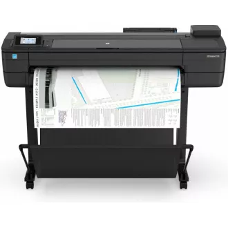 Imprimantă HP DesignJet T730 de 36 inchi (A0 +, USB 2.0, Ethernet, Wi-Fi)