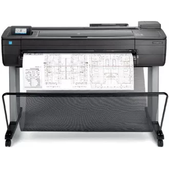 Imprimantă HP DesignJet T730 de 36 inchi (A0 +, USB 2.0, Ethernet, Wi-Fi)