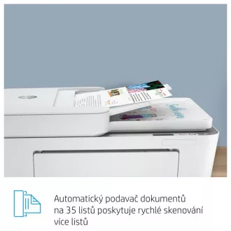 HP All-in-One Deskjet 4120e HP + (A4, 8, 5/5, 5 ppm, USB, Wi-Fi, BT, imprimare, scanare, copiere, ADF) HP All-in-One Deskjet 4120e HP + (A4, 8, 5/5, 5 ppm, USB, Wi-Fi, BT, imprimare, scanare, copiere, ADF)