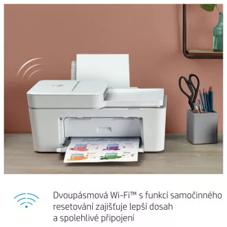HP All-in-One Deskjet 4120e HP + (A4, 8, 5/5, 5 ppm, USB, Wi-Fi, BT, imprimare, scanare, copiere, ADF) HP All-in-One Deskjet 4120e HP + (A4, 8, 5/5, 5 ppm, USB, Wi-Fi, BT, imprimare, scanare, copiere, ADF)