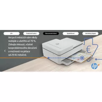 HP All-in-One Deskjet ENVY PRO 6420e HP + ciment (A4, 10/7 ppm, USB, Wi-Fi, BT, imprimare, scanare, copiere, duplex, fax, ADF)