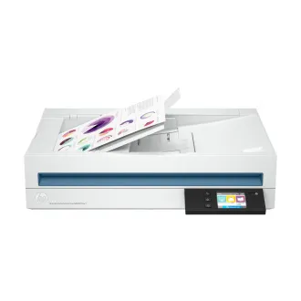 HP ScanJet Ent Flow N6600 fnw1 Scaner cu pat plat (A4, 1200x1200, USB 3.0, WiFi, Ethernet, ADF)