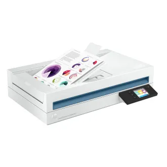 HP ScanJet Ent Flow N6600 fnw1 Scaner cu pat plat (A4, 1200x1200, USB 3.0, WiFi, Ethernet, ADF)