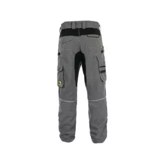 Pantaloni CXS STRETCH pentru bărbați, gri-negru, mărimea 52