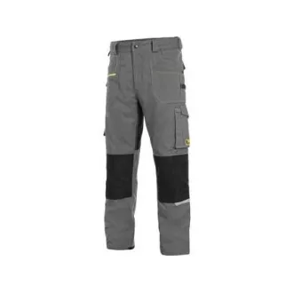 Pantaloni CXS STRETCH, barbati, gri-negru, marimea 62