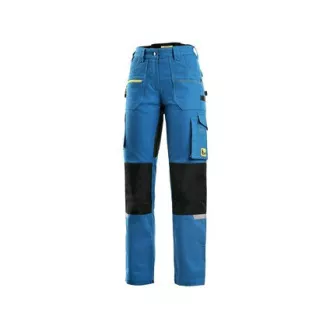 Pantaloni CXS STRETCH, dama, albastru mediu - negru, marimea 52