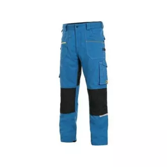 Pantaloni CXS STRETCH, 170-176cm, barbati, albastru-negru mediu, marimea 48