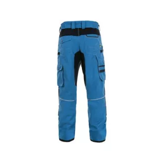 Pantaloni CXS STRETCH, 170-176cm, barbati, albastru-negru mediu, marimea 62