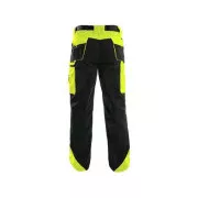 Pantaloni cu talie CXS SIRIUS BRIGHTON, 170-176cm, negru-galben, marimea 64