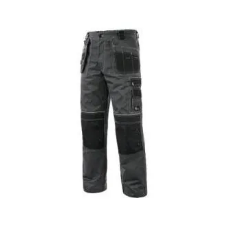 Pantaloni cu talie CXS ORION TEODOR PLUS, barbati, gri-negru, marimea 54 Pantaloni cu talie CXS ORION TEODOR PLUS, barbati, gri-negru, marimea 54