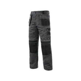 Pantaloni cu talie CXS ORION TEODOR PLUS, barbati, gri-negru, marimea 56 Pantaloni cu talie CXS ORION TEODOR PLUS, barbati, gri-negru, marimea 56