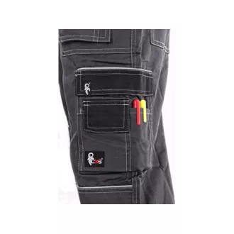 Pantaloni cu talie CXS ORION TEODOR PLUS, barbati, gri-negru, marimea 60