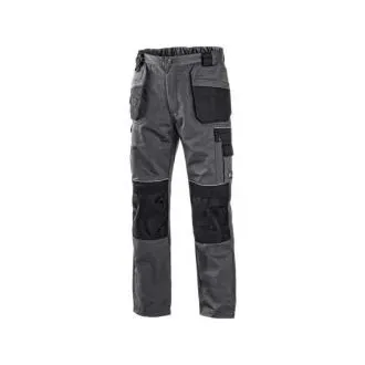 Pantaloni cu talie CXS ORION TEODOR PLUS, barbati, gri-negru, marimea 64 Pantaloni cu talie CXS ORION TEODOR PLUS, barbati, gri-negru, marimea 64