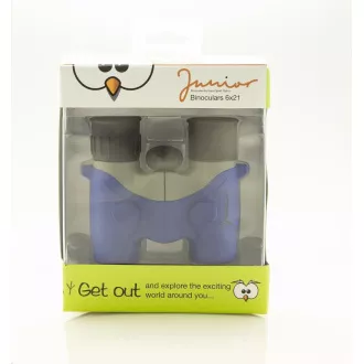 Binoclu Focus Junior 6x21 albastru/gri Binoclu Focus Junior 6x21 albastru/gri