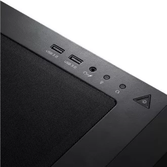 Carcasă ADATA XPG STARKER AIR Mid-Tower, fără sursă de alimentare, 1x 120mm + 1x 120mm ARGB, Negru