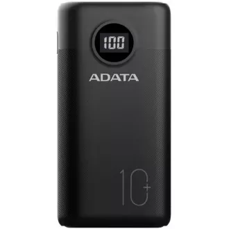 ADATA PowerBank AP10000 - baterie externă pentru mobil/tabletă 10000mAh, negru (37Wh) USB-C ADATA PowerBank AP10000 - baterie externă pentru mobil/tabletă 10000mAh, negru (37Wh) USB-C