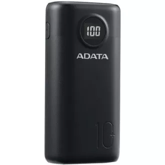 ADATA PowerBank AP10000 - baterie externă pentru mobil/tabletă 10000mAh, negru (37Wh) USB-C ADATA PowerBank AP10000 - baterie externă pentru mobil/tabletă 10000mAh, negru (37Wh) USB-C