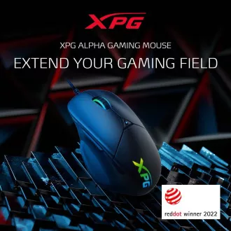 Mouse de gaming ADATA XPG ALPHA, USB-C, RGB