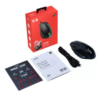 Mouse de gaming ADATA XPG ALPHA, USB-C, RGB