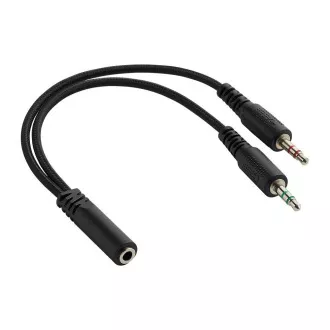 Căști de gaming ADATA XPG PRECOG S, mufă cu fir de 3,5 mm, negru