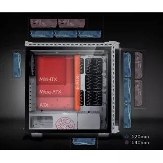 Carcasă ADATA XPG BATTLECRUISER Mid-Tower, fără sursă de alimentare, negru Carcasă ADATA XPG BATTLECRUISER Mid-Tower, fără sursă de alimentare, negru