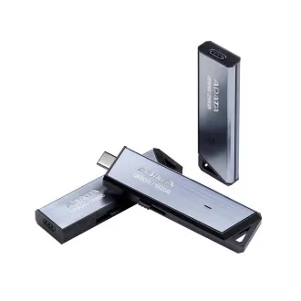 Disc flash ADATA UE800 512GB, USB 3.2 USB-C, unitate Elite, gri