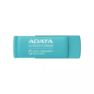 ADATA Flash Drive 256GB UC310E ECO, USB 3.2, albastru ADATA Flash Drive 256GB UC310E ECO, USB 3.2, albastru