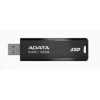 SSD extern ADATA SC610 2TB, USB-A 3.2, negru