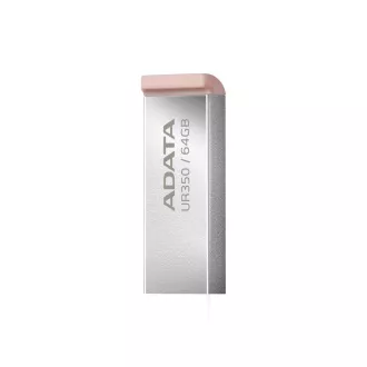 ADATA Flash Drive 64GB UR350, USB 3.2 Dash Drive, maro metalic