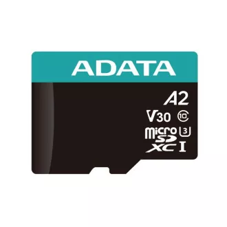 Card ADATA MicroSDXC 1TB Premier Pro UHS-I V30S (R:100/W:80 MB/s) + adaptor SD