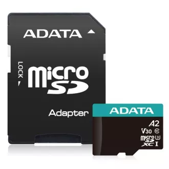 Card ADATA MicroSDXC 1TB Premier Pro UHS-I V30S (R:100/W:80 MB/s) + adaptor SD